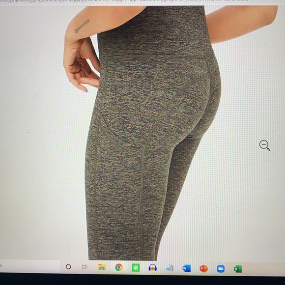 OFFLINE Hugger High Waisted Leggings- Aerie- XL - Picture 6 of 6